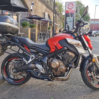 All 650Fs - Seat height/ Suspension height  Honda CB650F/CBR650F 